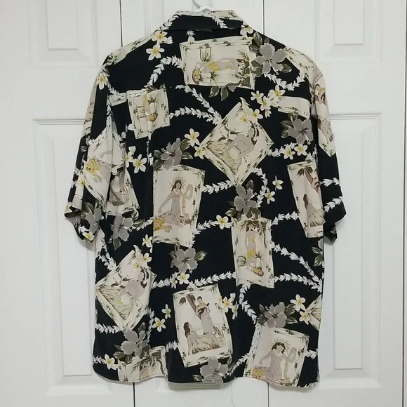 Silk Hawaiian shirt - Picture 2 of 5